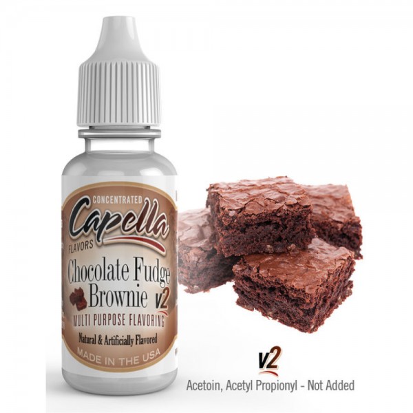 Capella - Chocolate Fudge Brownie V2 (Шоколадный Пирог "Брауни" 2) 10мл