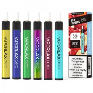 Vaporlax Aero 50mg/5% 800 Puffs