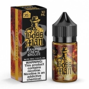 Boss Man Salt 30мл (Banana Creme Brulee)