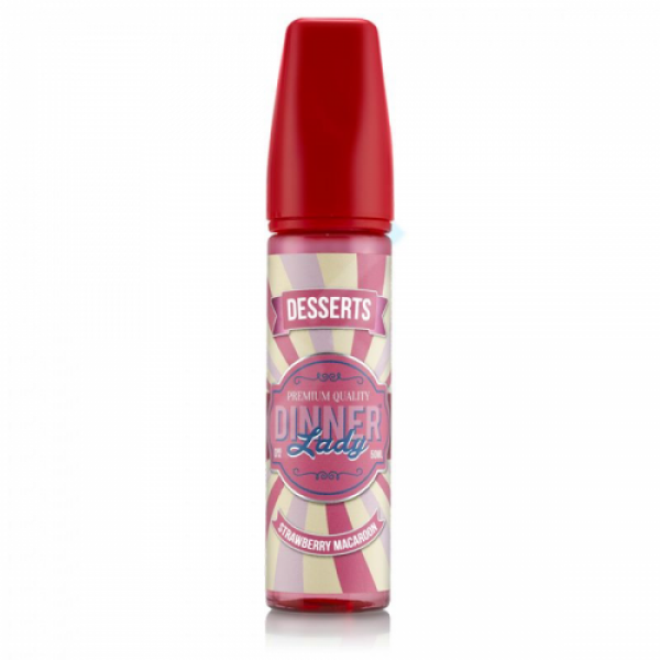 Dinner Lady 60мл (Strawberry Macaroon)